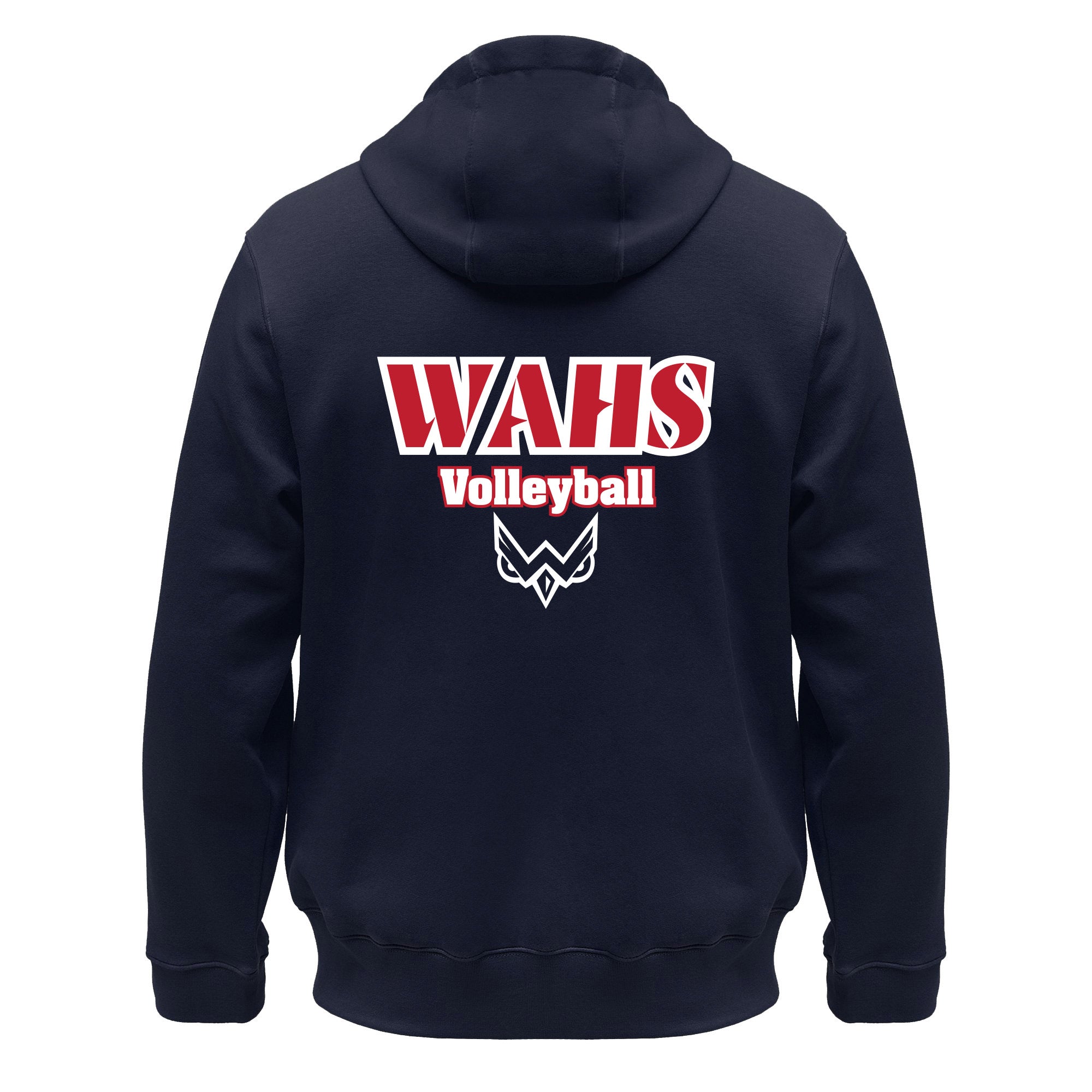Boys Volleyball Zip-Up Hoodie