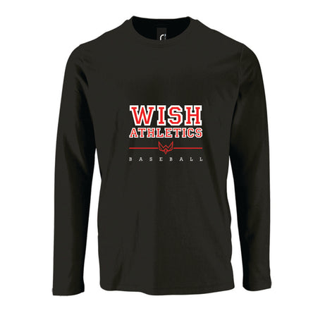 WISH Athletics Baseball Long Sleeve Tshirt