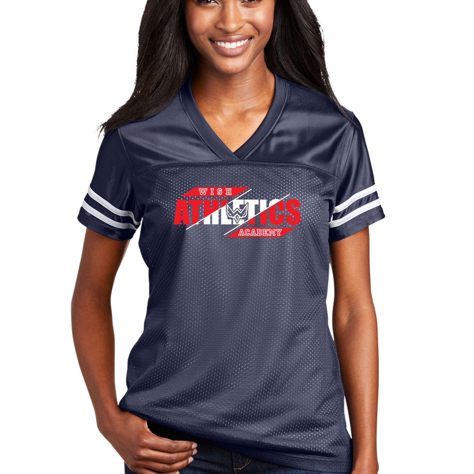 FAN WEAR FOOTBALL WOMEN'S JERSEY