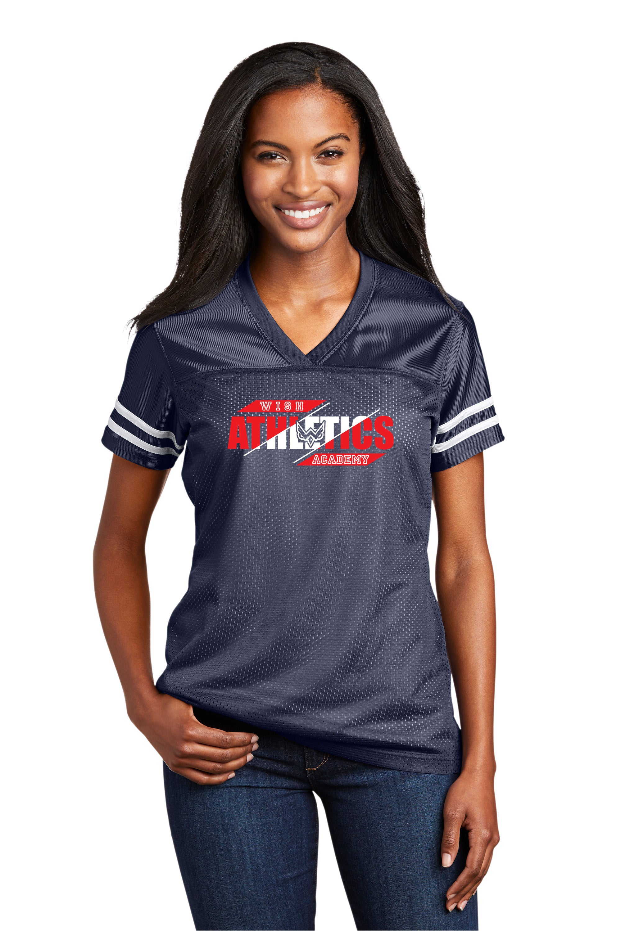 FAN WEAR FOOTBALL WOMEN'S JERSEY