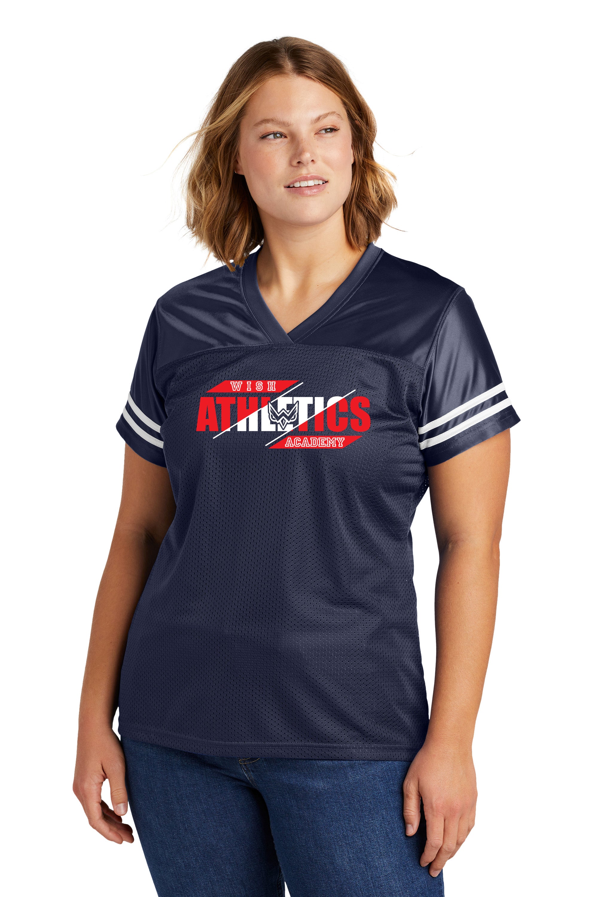 FAN WEAR FOOTBALL WOMEN'S JERSEY
