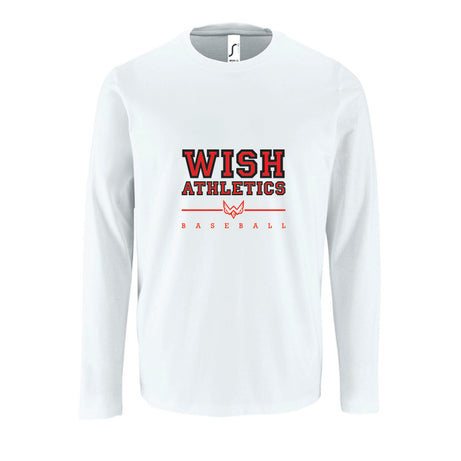 WISH Athletics Baseball Long Sleeve Tshirt